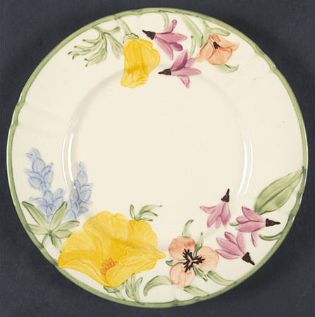 Wildflower Salad Plate
