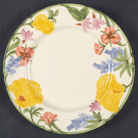 Wildflower Luncheon Plate