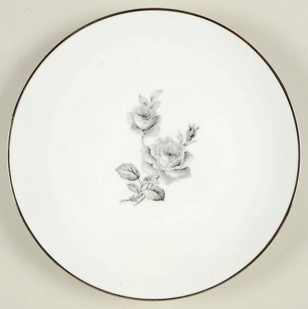 Royal Rose Salad Plate