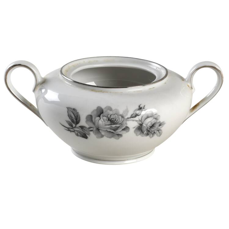 Royal Rose Sugar Bowl No Lid