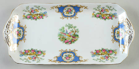 Broadway Medium Blue Large Sandwich Tray