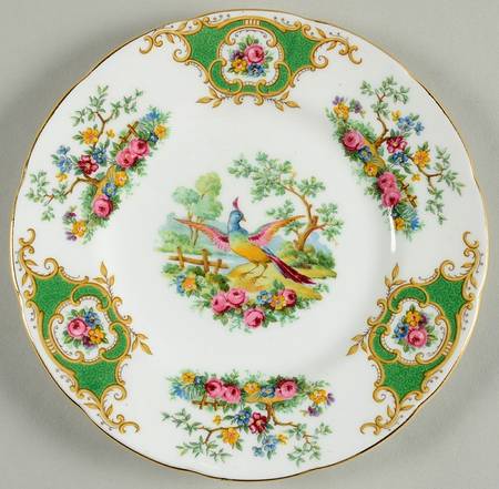 Broadway Green Bread & Butter Plate