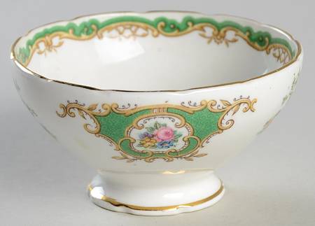 Broadway Green Mini Open Sugar Bowl
