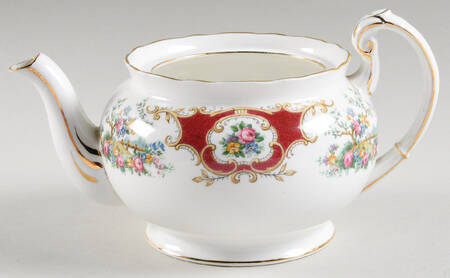 Broadway Maroon Teapot No Lid