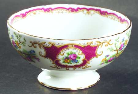 Broadway Maroon Open Sugar Bowl
