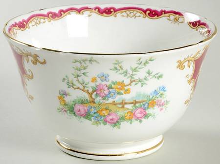 Broadway Maroon Cranberry Bowl