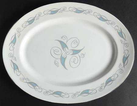 Celeste 13" Oval Serving Platter