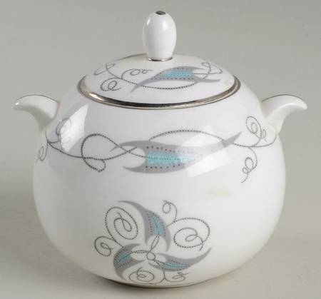 Celeste Sugar Bowl & Lid