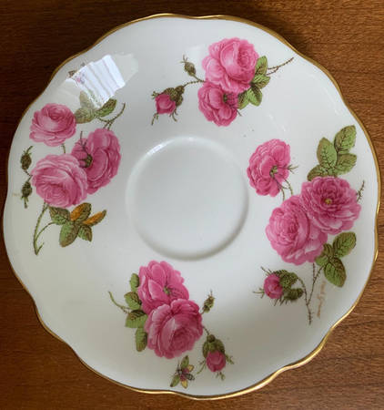 Century Rose Saucer