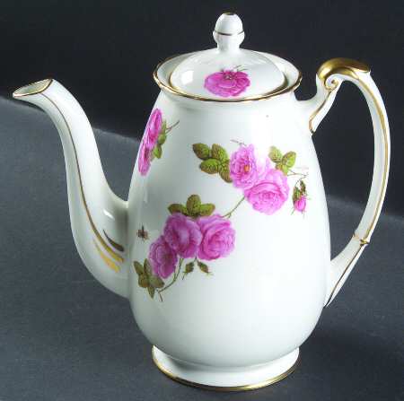 Century Rose Small Coffee Pot & Lid