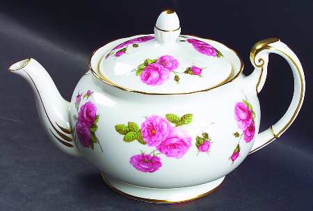 Century Rose Teapot & Lid