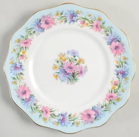 Cornflower Blue Dessert/Pie Plate