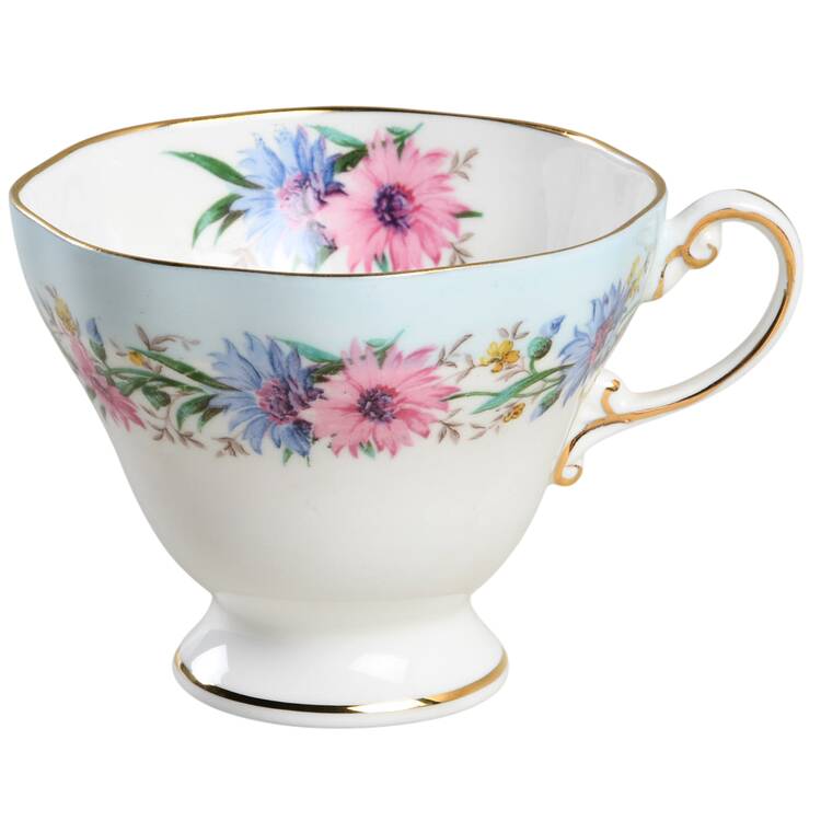 Cornflower Blue Footed Cup