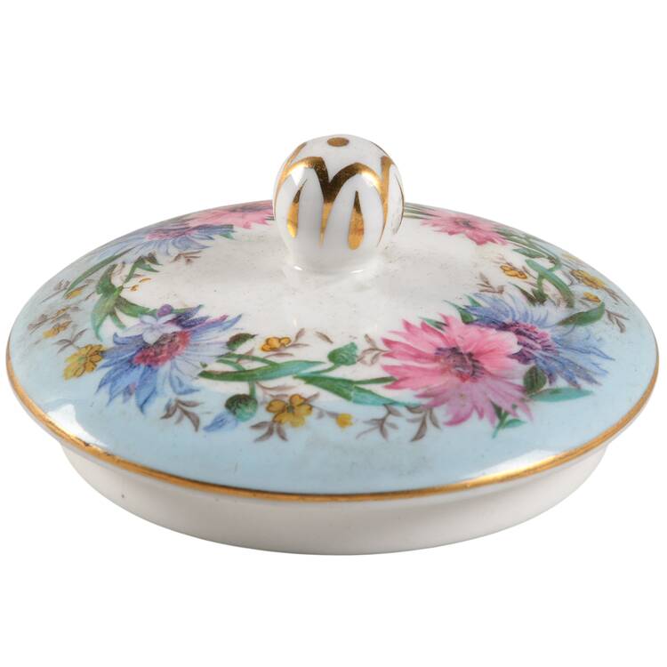 Cornflower Blue Lid for Sugar Bowl