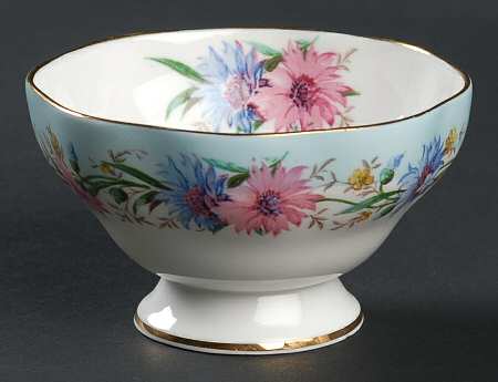 Cornflower Blue Mini Open Sugar Bowl