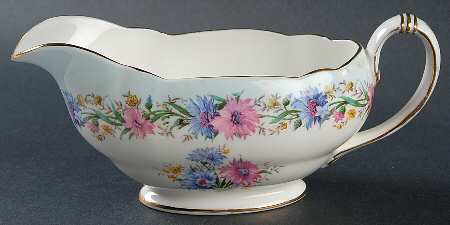 Cornflower Blue Gravy Boat