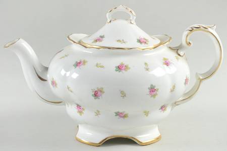 Dainty Rose Teapot & Lid