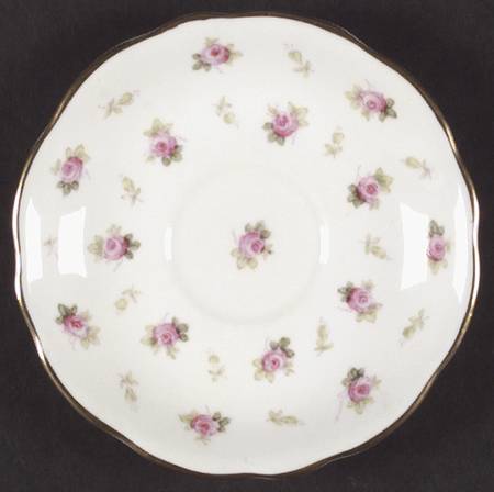 Dainty Rose Saucer