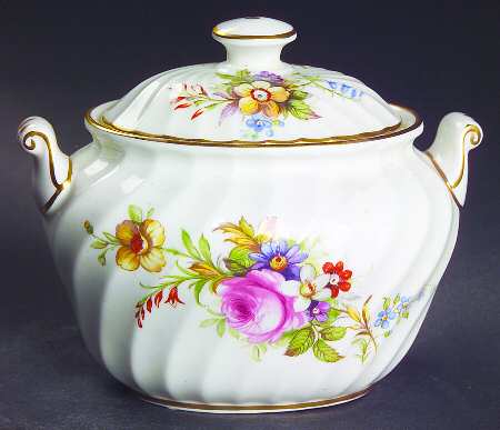 Devonshire Mini Sugar Bowl & Lid by Foley