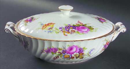 Devonshire Oval Covered Vegetable