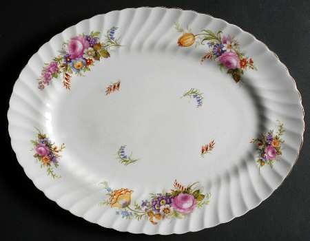Devonshire 13" Oval Serving Platter