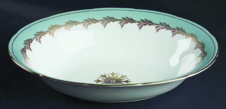 3087 (Scalloped) 9" Oval Vegetable Bowl