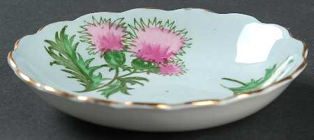 Glengarry Thistle Light Blue Fruit/Dessert (Sauce) Bowl