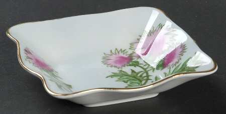 Glengarry Thistle Light Blue Nut Dish
