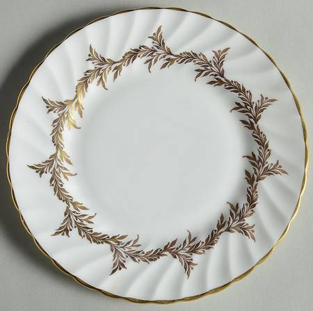 Golden Regency Bread & Butter Plate