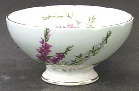 Highland Heather (12 Scalloped Salad Plate) Mini Open Sugar Bowl