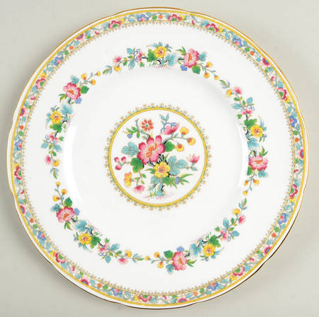 Ming Rose Luncheon Plate