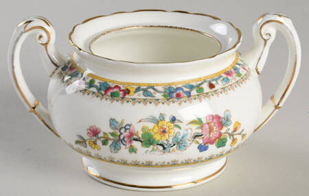 Ming Rose Sugar Bowl No Lid