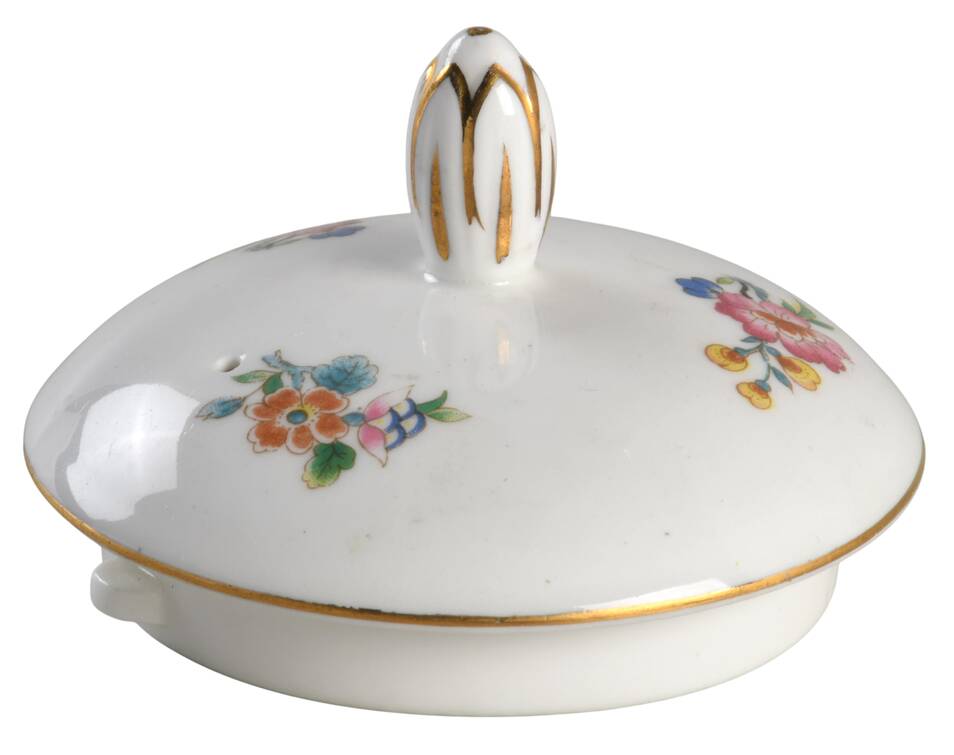 Ming Rose Lid for Teapot