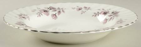 Moon Rose Rim Soup Bowl