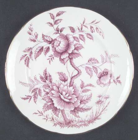 Peony Pink Salad Plate