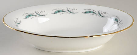 Pine Spray 9" Oval Vegetable Bowl