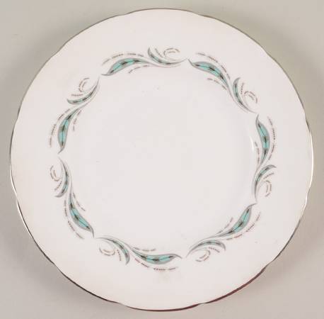 Pine Spray Salad Plate