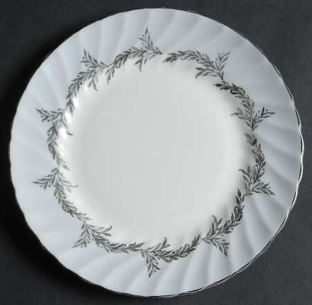 Silver Fern Bread & Butter Plate