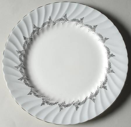 Silver Fern Dinner Plate