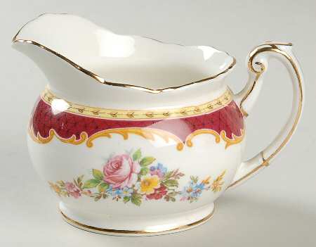 Windsor Burgundy Creamer