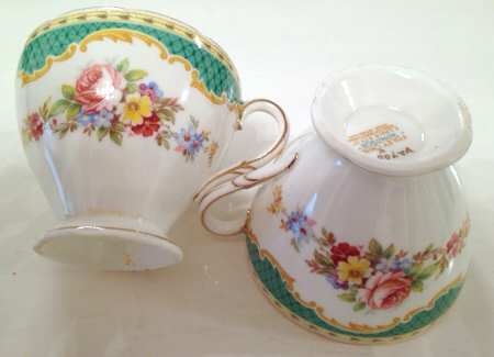 Windsor Green Footed Cup