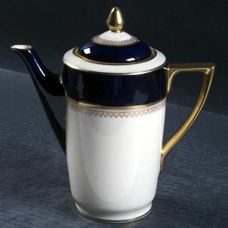 5973 Cobalt (Smooth) Mini Coffee Pot & Lid