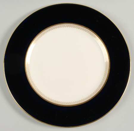 5973 Cobalt (Smooth) Service Plate (Charger)