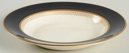 5973 Cobalt (Smooth) Rim Soup Bowl