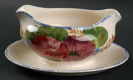 Belle Fiore Gravy Boat with Attached Underplate