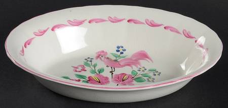 Chanticleer 9" Oval Vegetable Bowl