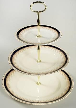 9101 3-Tiered Serving Tray (DP, SP, BB)