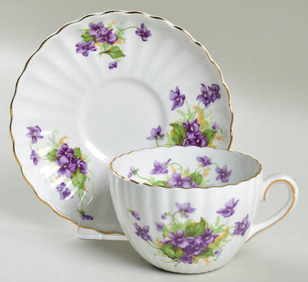 8516 Flat Cup & Saucer Set
