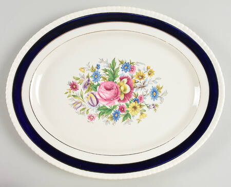 FON19 12" Oval Serving Platter