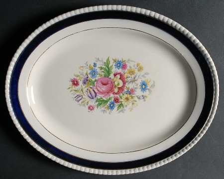 FON19 14" Oval Serving Platter